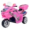 Toy Time Ride-On Motorcycle- 6V Battery Powered Pink Toy Trike- 3 Wheeled Motorized Bike 514011GUH - alternate 2